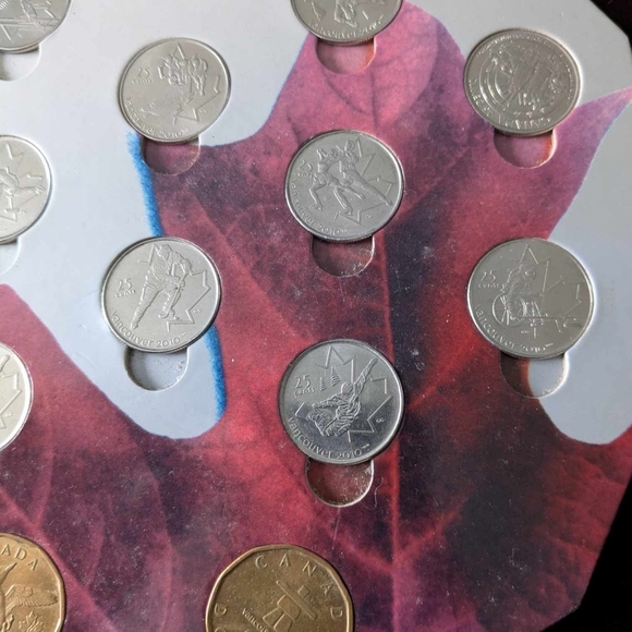 Vancouver Olympic Commemorative Coin Set - Picture 3 of 4